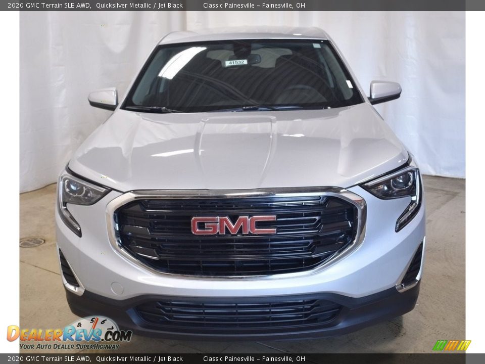 2020 GMC Terrain SLE AWD Quicksilver Metallic / Jet Black Photo #4