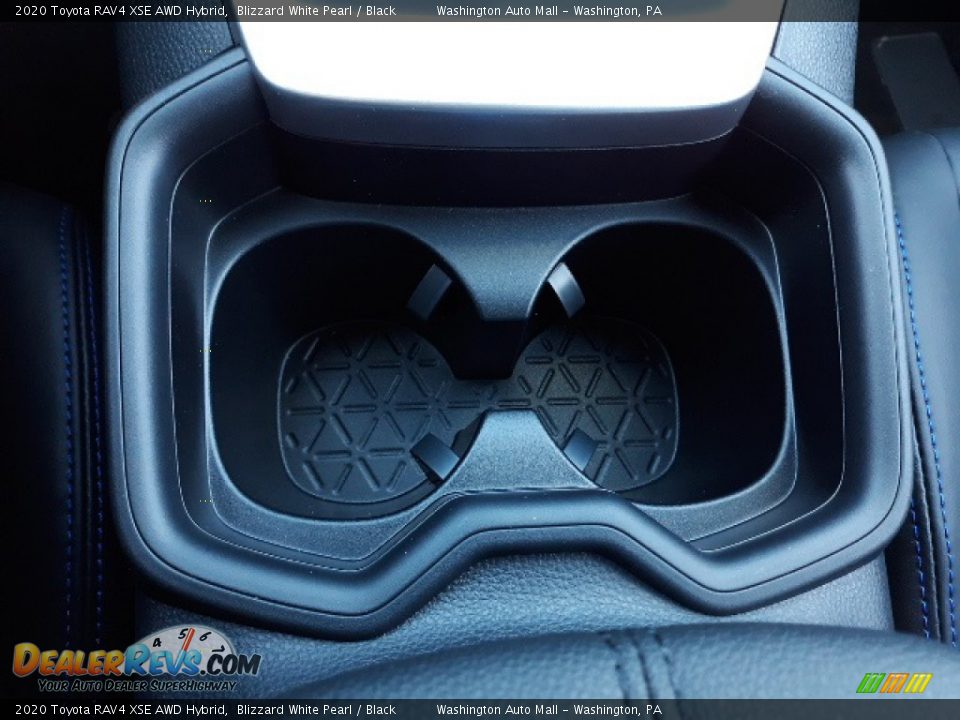 2020 Toyota RAV4 XSE AWD Hybrid Blizzard White Pearl / Black Photo #19