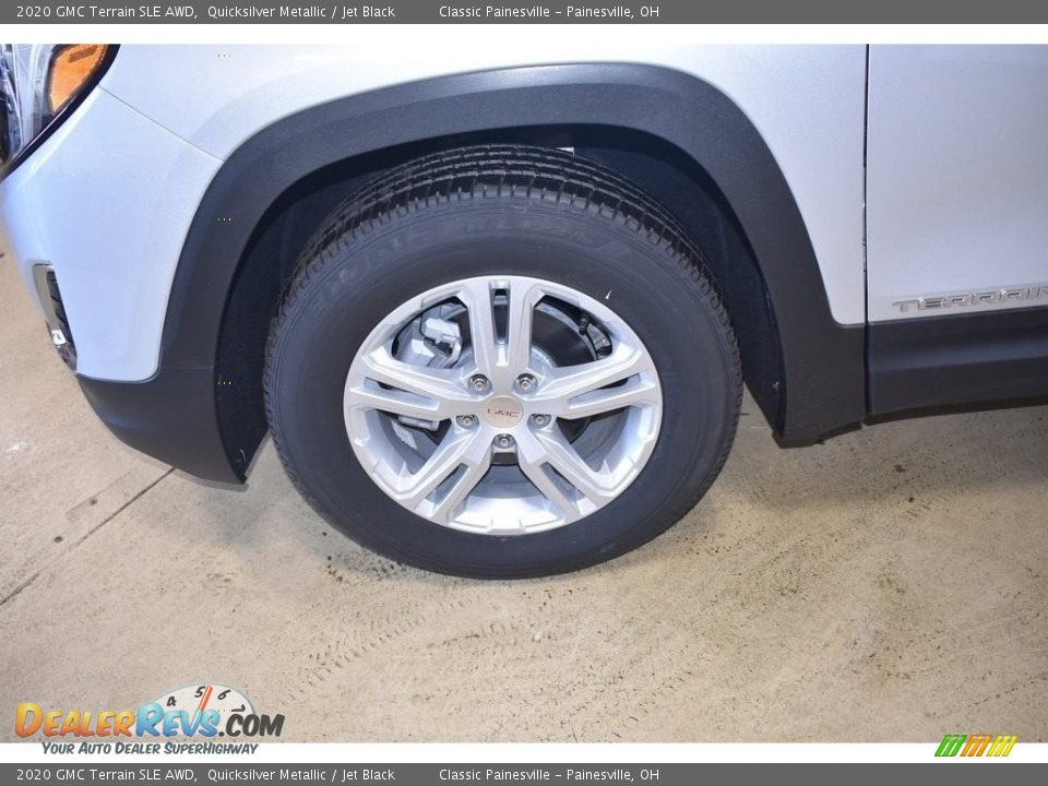 2020 GMC Terrain SLE AWD Quicksilver Metallic / Jet Black Photo #5