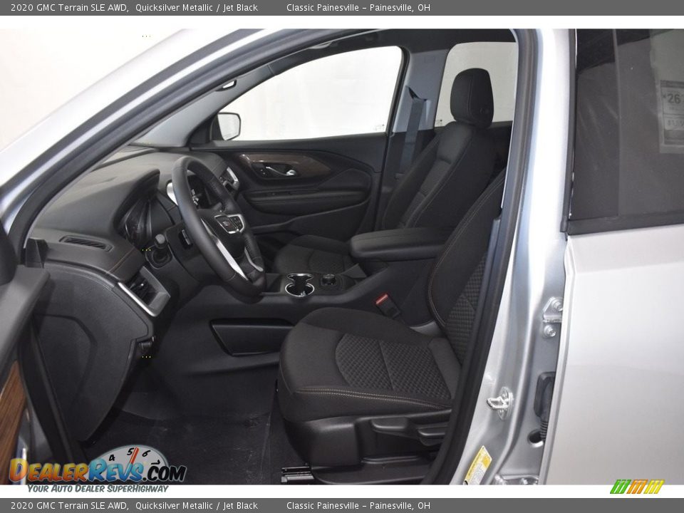2020 GMC Terrain SLE AWD Quicksilver Metallic / Jet Black Photo #6