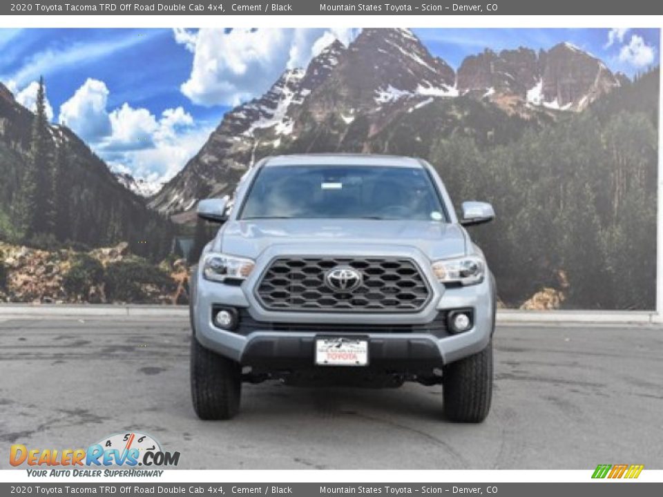 2020 Toyota Tacoma TRD Off Road Double Cab 4x4 Cement / Black Photo #2