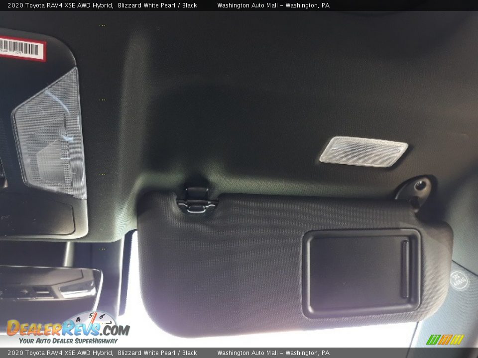 2020 Toyota RAV4 XSE AWD Hybrid Blizzard White Pearl / Black Photo #22