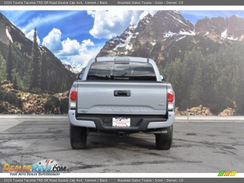 2020 Toyota Tacoma TRD Off Road Double Cab 4x4 Cement / Black Photo #4