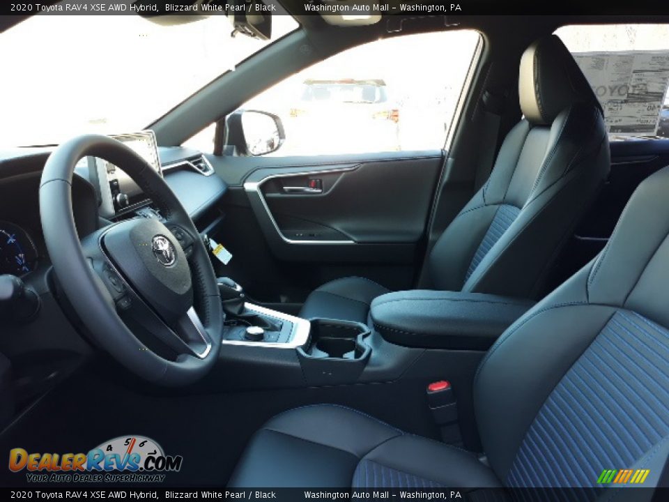 2020 Toyota RAV4 XSE AWD Hybrid Blizzard White Pearl / Black Photo #23