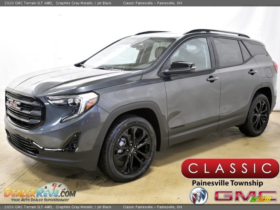 2020 GMC Terrain SLT AWD Graphite Gray Metallic / Jet Black Photo #1