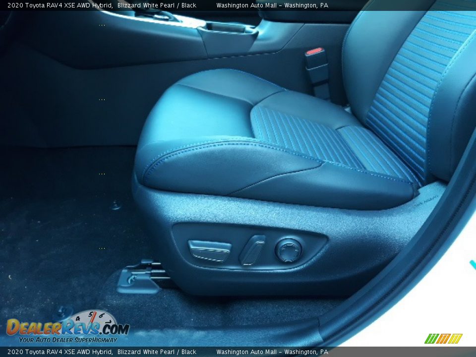 2020 Toyota RAV4 XSE AWD Hybrid Blizzard White Pearl / Black Photo #26