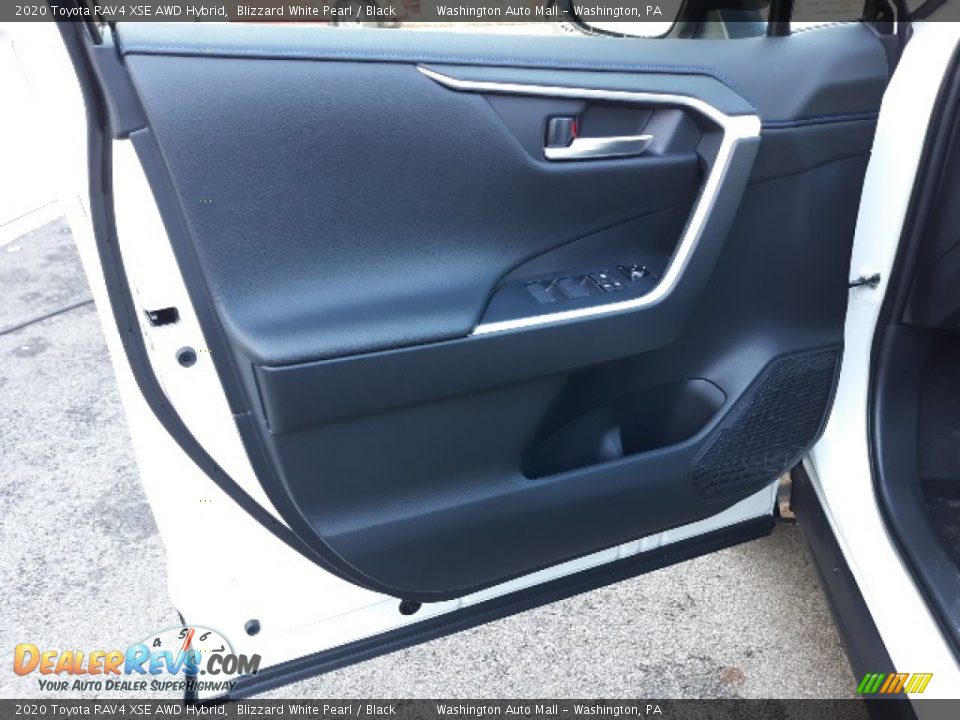 2020 Toyota RAV4 XSE AWD Hybrid Blizzard White Pearl / Black Photo #27