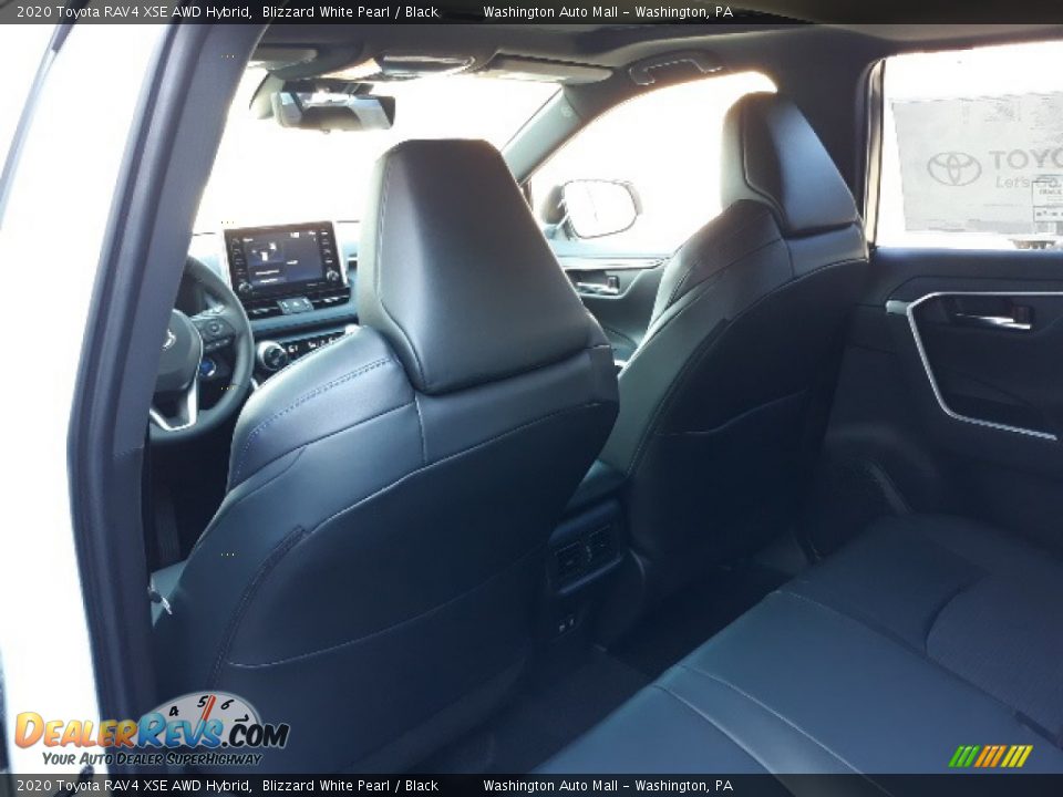 2020 Toyota RAV4 XSE AWD Hybrid Blizzard White Pearl / Black Photo #29