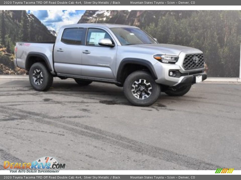 2020 Toyota Tacoma TRD Off Road Double Cab 4x4 Silver Sky Metallic / Black Photo #1