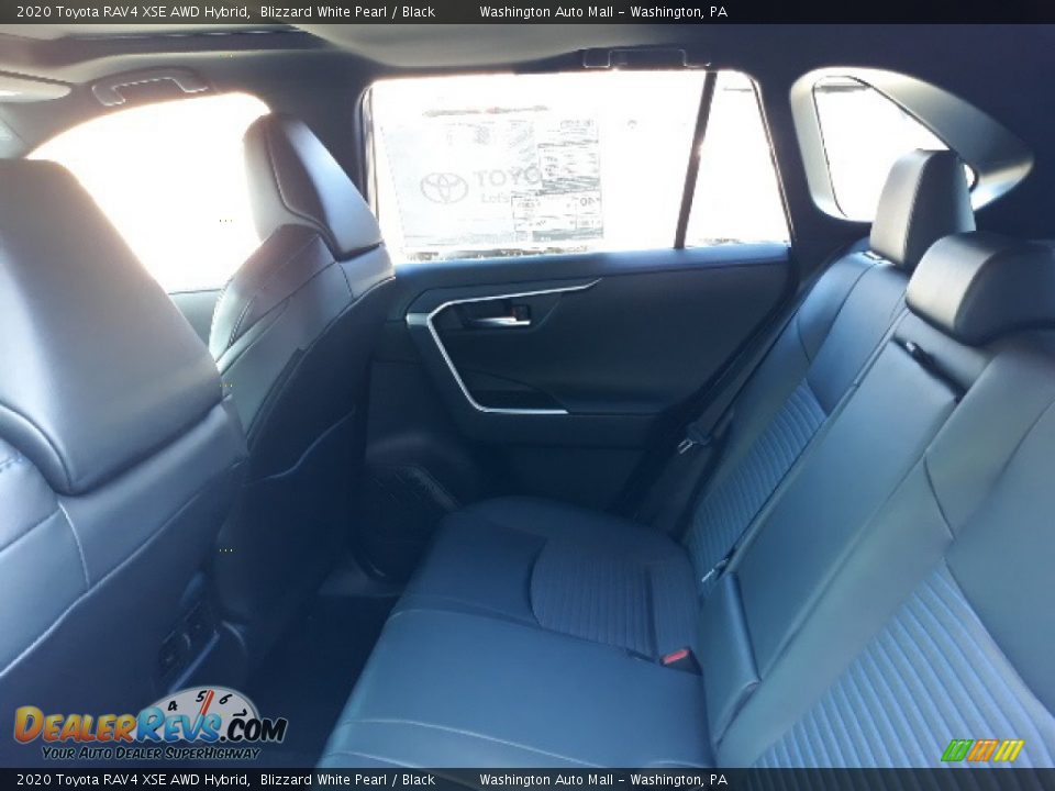2020 Toyota RAV4 XSE AWD Hybrid Blizzard White Pearl / Black Photo #30