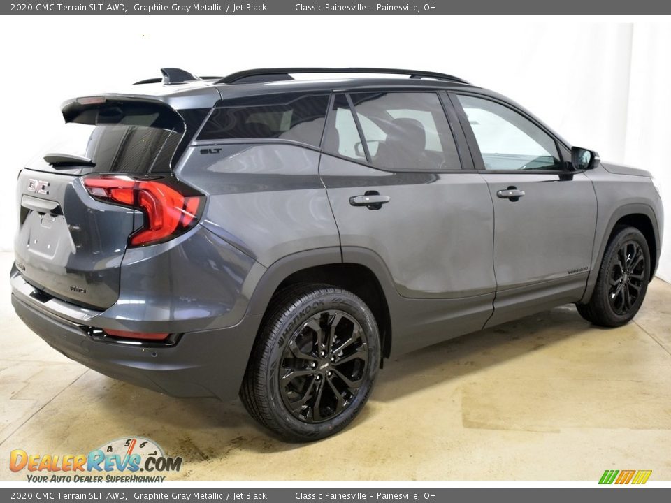 2020 GMC Terrain SLT AWD Graphite Gray Metallic / Jet Black Photo #8