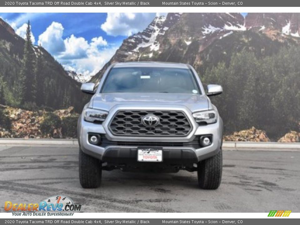 2020 Toyota Tacoma TRD Off Road Double Cab 4x4 Silver Sky Metallic / Black Photo #2