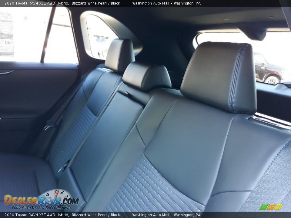 2020 Toyota RAV4 XSE AWD Hybrid Blizzard White Pearl / Black Photo #31
