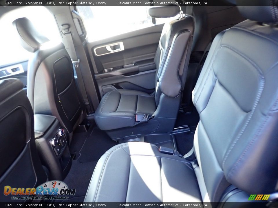 2020 Ford Explorer XLT 4WD Rich Copper Metallic / Ebony Photo #7