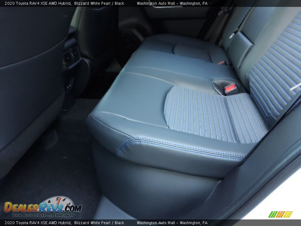 2020 Toyota RAV4 XSE AWD Hybrid Blizzard White Pearl / Black Photo #32