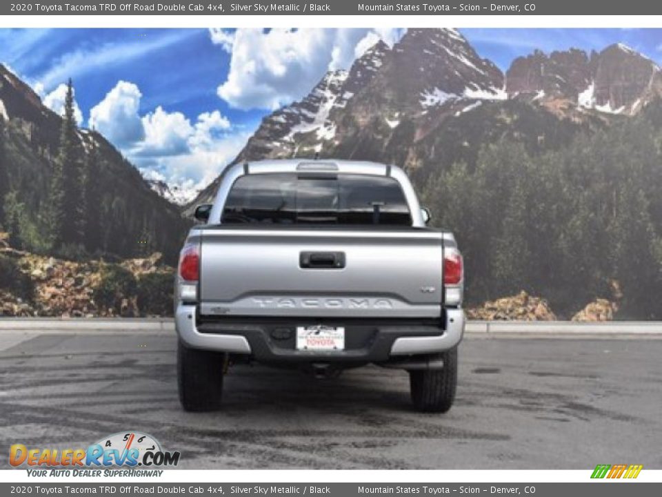 2020 Toyota Tacoma TRD Off Road Double Cab 4x4 Silver Sky Metallic / Black Photo #4