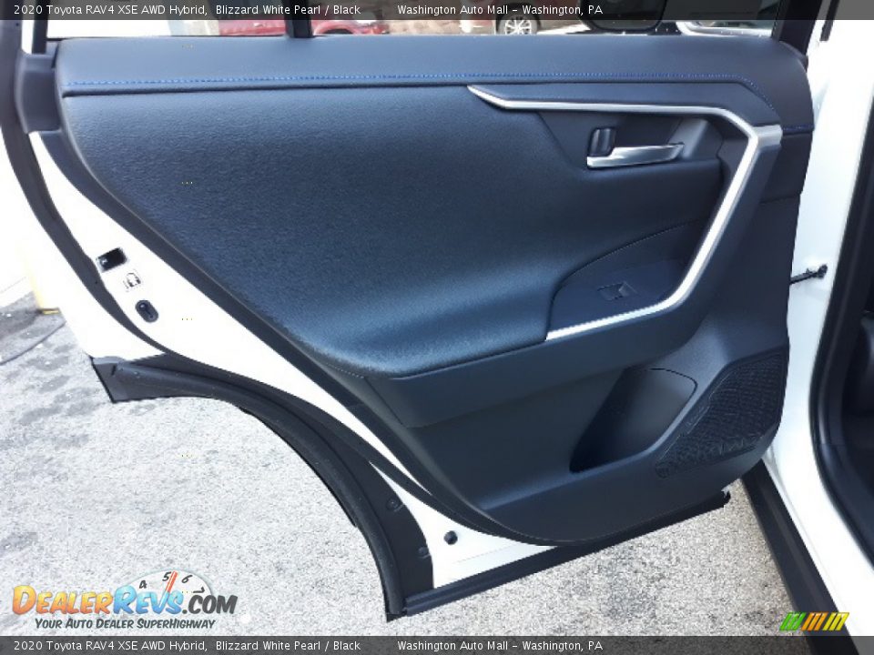 2020 Toyota RAV4 XSE AWD Hybrid Blizzard White Pearl / Black Photo #33
