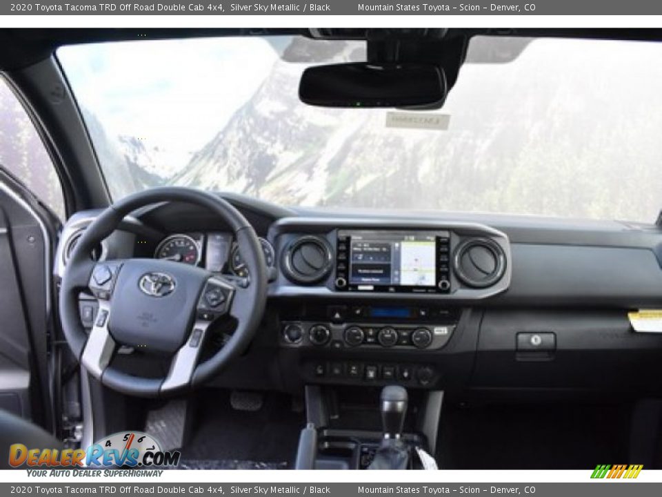 2020 Toyota Tacoma TRD Off Road Double Cab 4x4 Silver Sky Metallic / Black Photo #7