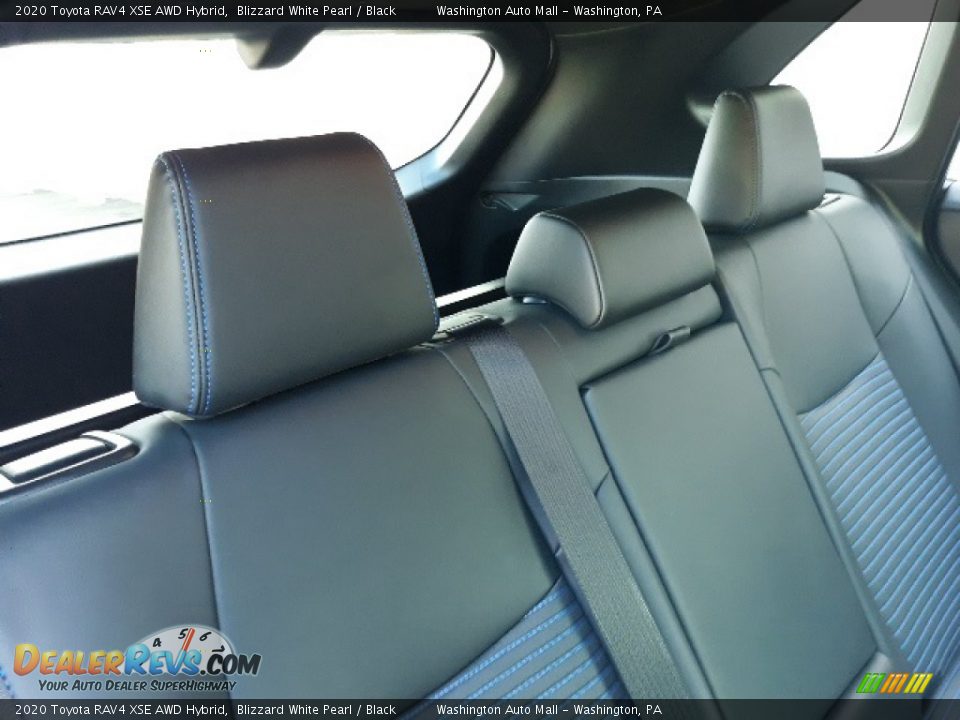 2020 Toyota RAV4 XSE AWD Hybrid Blizzard White Pearl / Black Photo #36