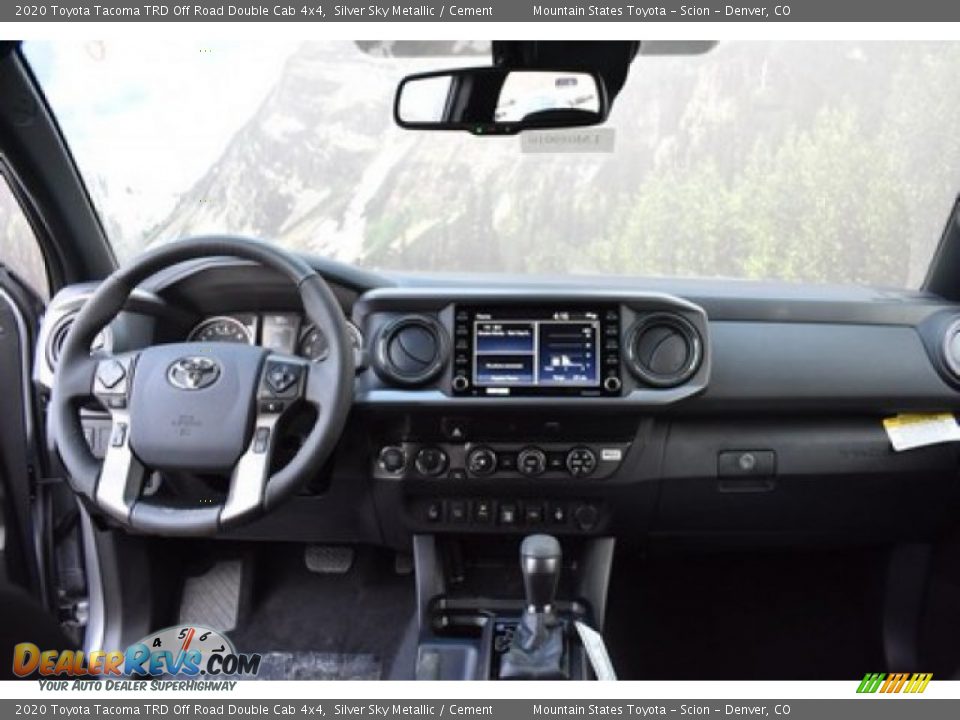 2020 Toyota Tacoma TRD Off Road Double Cab 4x4 Silver Sky Metallic / Cement Photo #7
