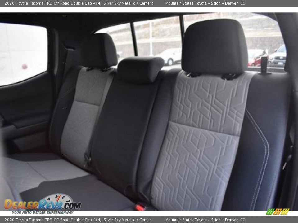 2020 Toyota Tacoma TRD Off Road Double Cab 4x4 Silver Sky Metallic / Cement Photo #9