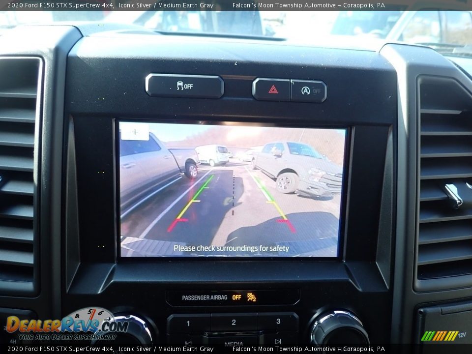 2020 Ford F150 STX SuperCrew 4x4 Iconic Silver / Medium Earth Gray Photo #13