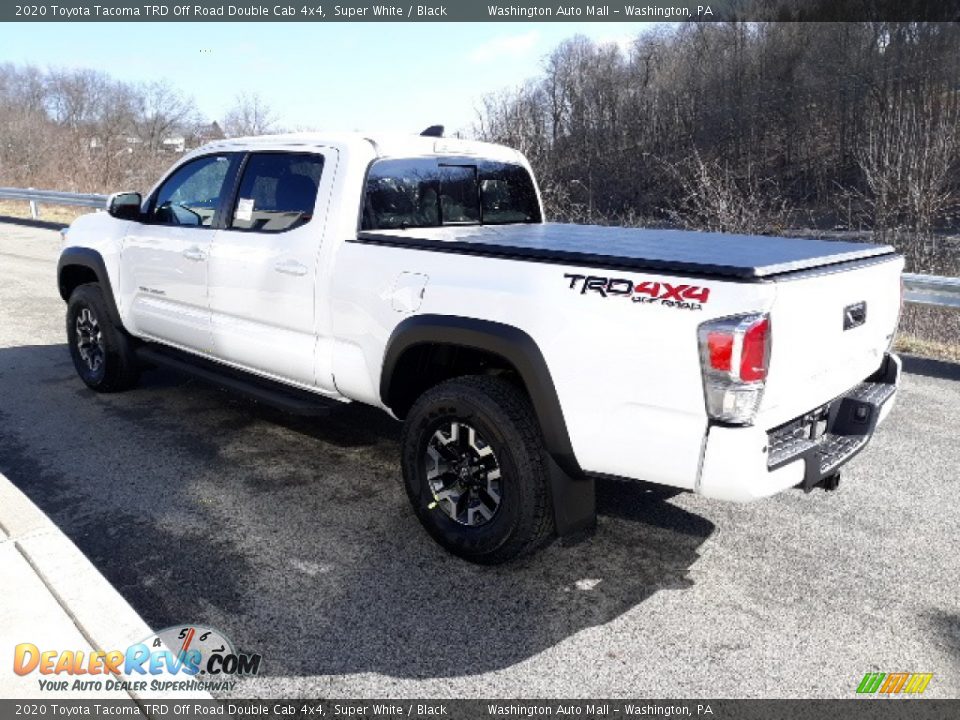 2020 Toyota Tacoma TRD Off Road Double Cab 4x4 Super White / Black Photo #2