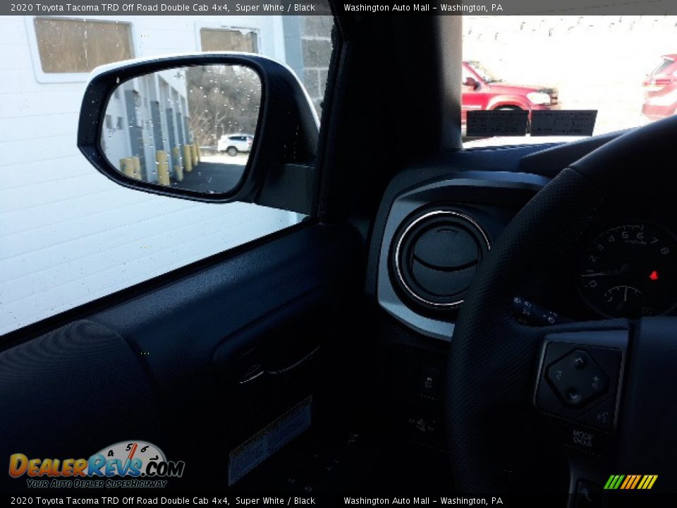 2020 Toyota Tacoma TRD Off Road Double Cab 4x4 Super White / Black Photo #7