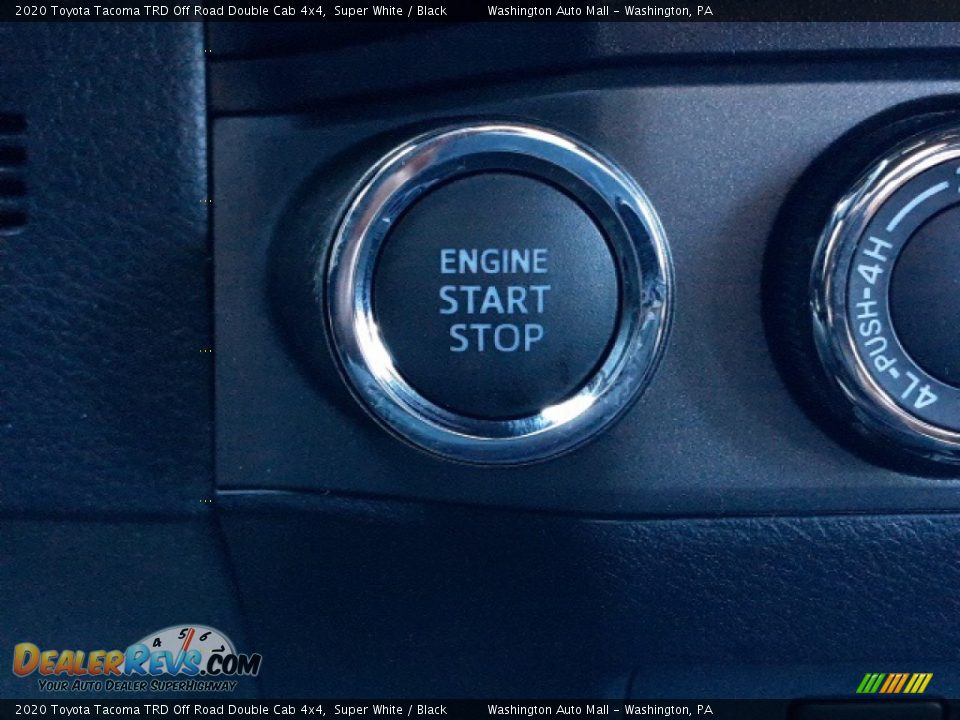 2020 Toyota Tacoma TRD Off Road Double Cab 4x4 Super White / Black Photo #10