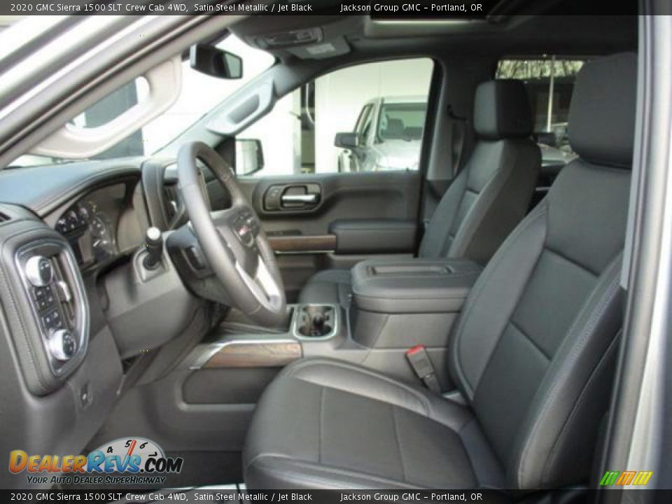 2020 GMC Sierra 1500 SLT Crew Cab 4WD Satin Steel Metallic / Jet Black Photo #4