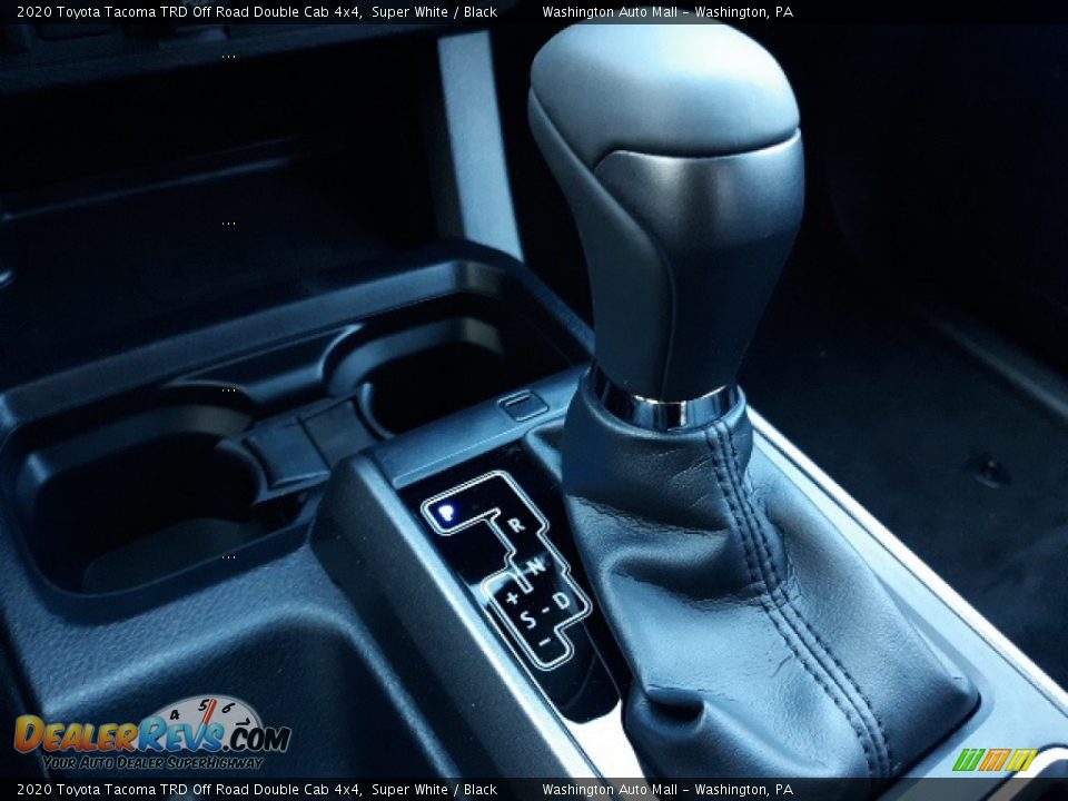 2020 Toyota Tacoma TRD Off Road Double Cab 4x4 Super White / Black Photo #17
