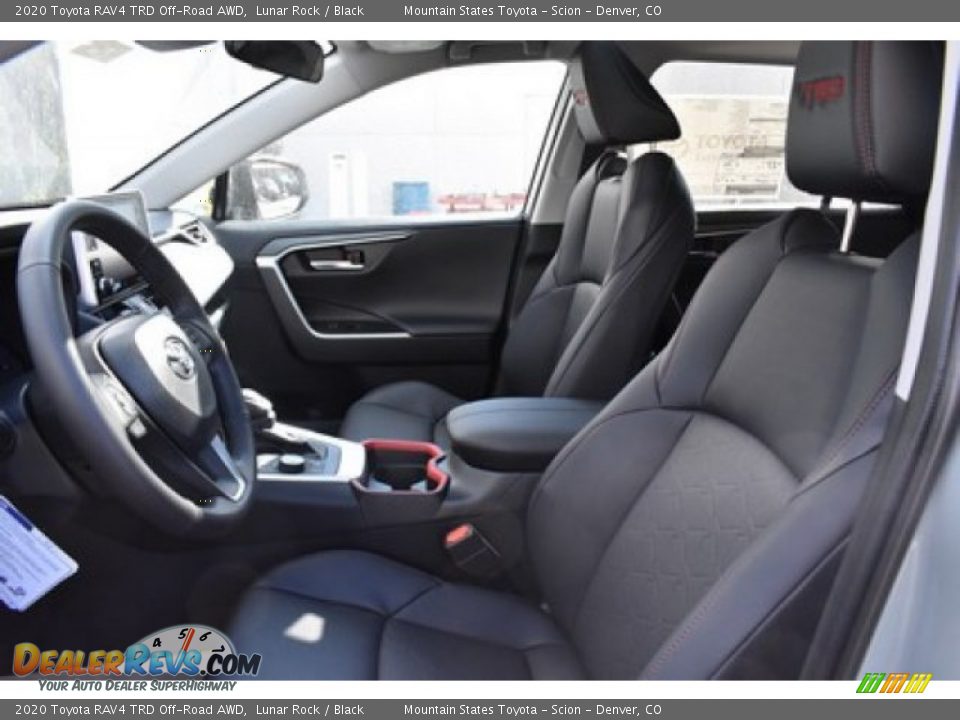 2020 Toyota RAV4 TRD Off-Road AWD Lunar Rock / Black Photo #6