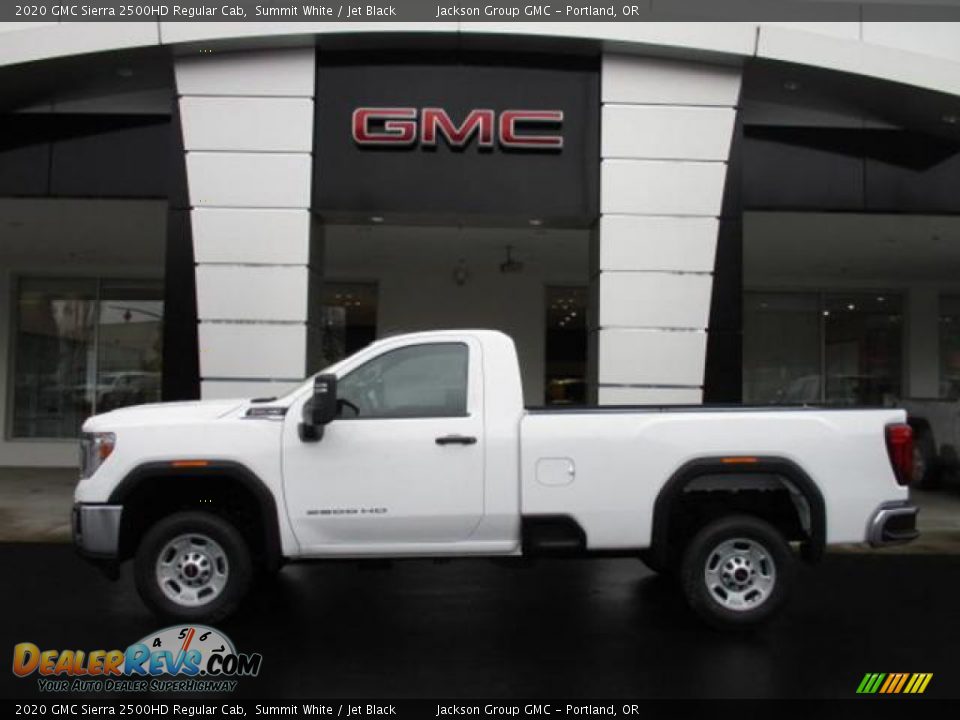 2020 GMC Sierra 2500HD Regular Cab Summit White / Jet Black Photo #2