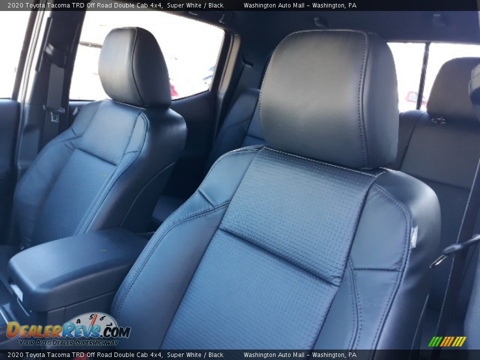 2020 Toyota Tacoma TRD Off Road Double Cab 4x4 Super White / Black Photo #24