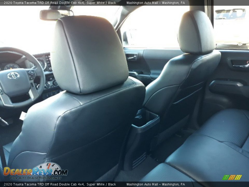 2020 Toyota Tacoma TRD Off Road Double Cab 4x4 Super White / Black Photo #29