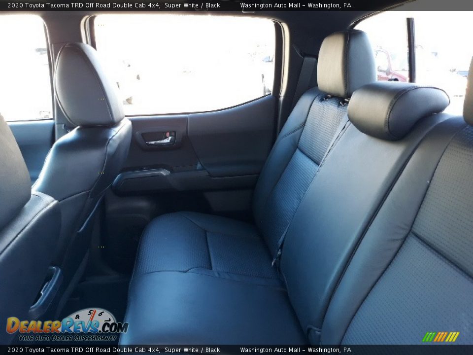 2020 Toyota Tacoma TRD Off Road Double Cab 4x4 Super White / Black Photo #30