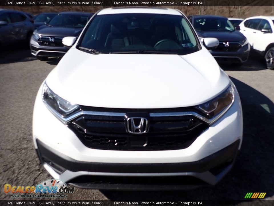 2020 Honda CR-V EX-L AWD Platinum White Pearl / Black Photo #6