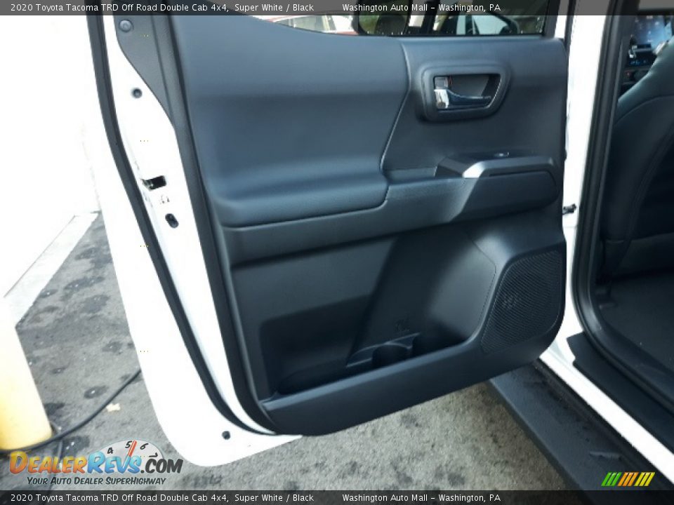 2020 Toyota Tacoma TRD Off Road Double Cab 4x4 Super White / Black Photo #34