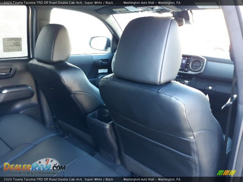 2020 Toyota Tacoma TRD Off Road Double Cab 4x4 Super White / Black Photo #35