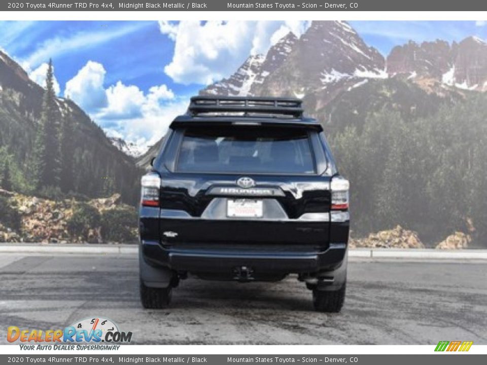 2020 Toyota 4Runner TRD Pro 4x4 Midnight Black Metallic / Black Photo #4