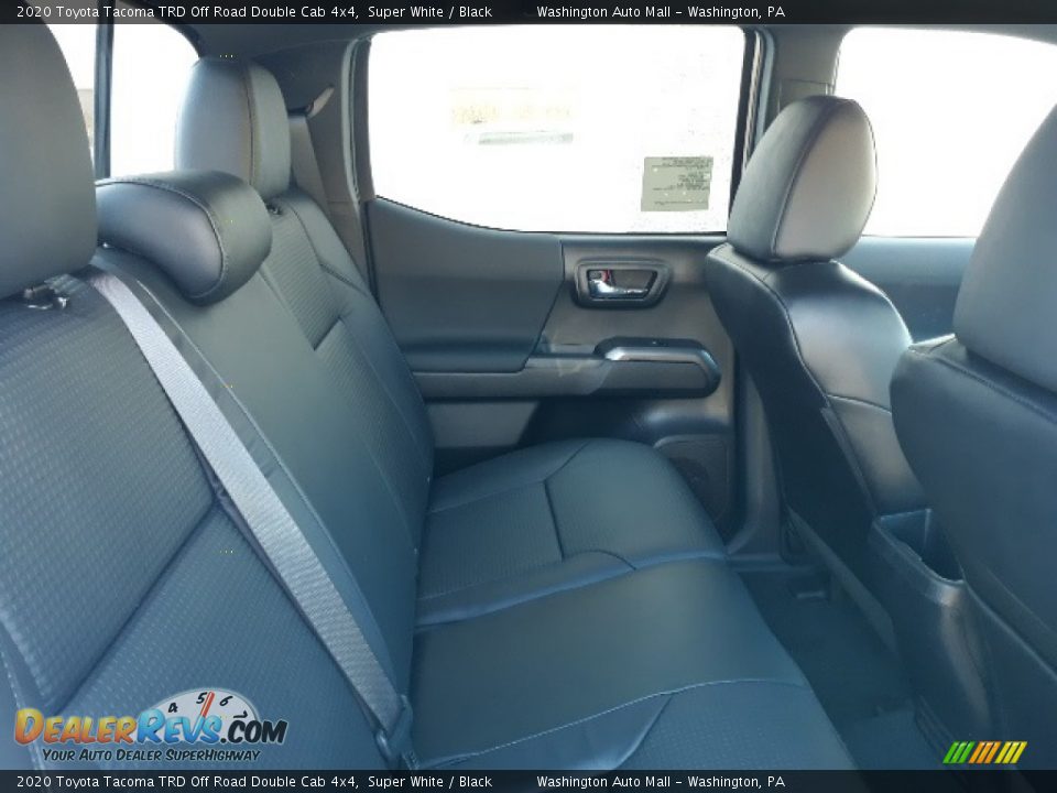 2020 Toyota Tacoma TRD Off Road Double Cab 4x4 Super White / Black Photo #36