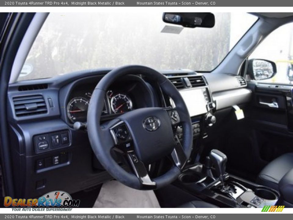 2020 Toyota 4Runner TRD Pro 4x4 Midnight Black Metallic / Black Photo #5