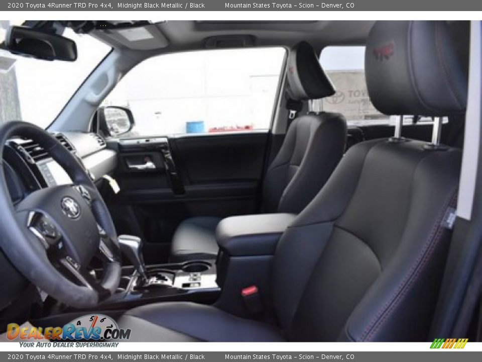 2020 Toyota 4Runner TRD Pro 4x4 Midnight Black Metallic / Black Photo #6