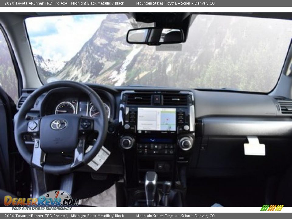 2020 Toyota 4Runner TRD Pro 4x4 Midnight Black Metallic / Black Photo #7