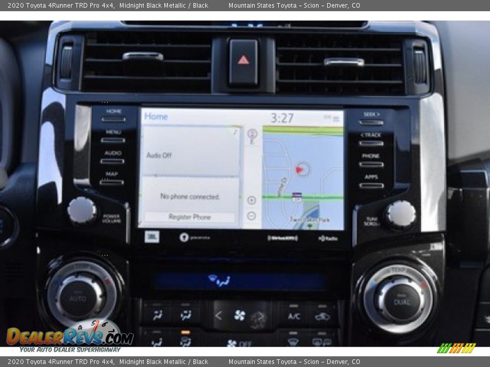 2020 Toyota 4Runner TRD Pro 4x4 Midnight Black Metallic / Black Photo #9