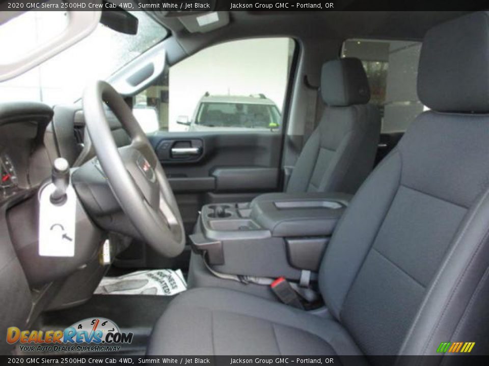 2020 GMC Sierra 2500HD Crew Cab 4WD Summit White / Jet Black Photo #3