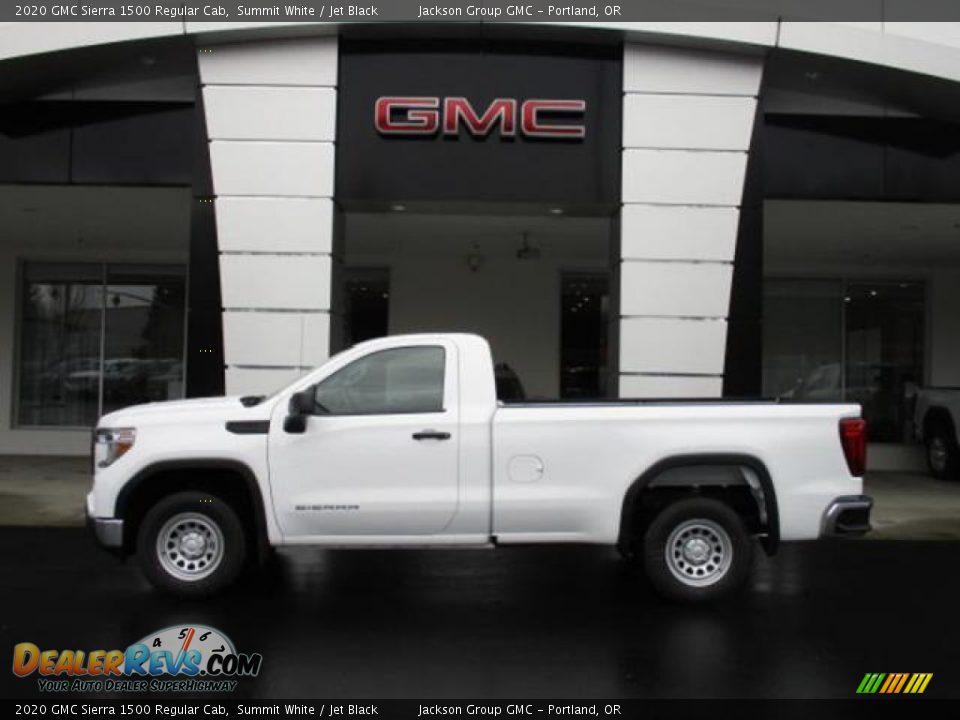 2020 GMC Sierra 1500 Regular Cab Summit White / Jet Black Photo #2