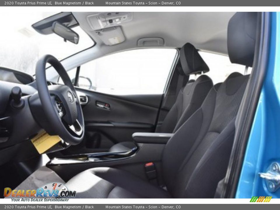 2020 Toyota Prius Prime LE Blue Magnetism / Black Photo #6
