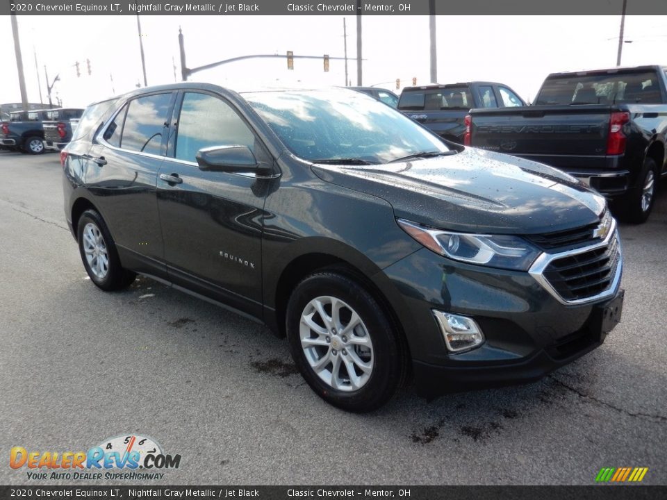 2020 Chevrolet Equinox LT Nightfall Gray Metallic / Jet Black Photo #3