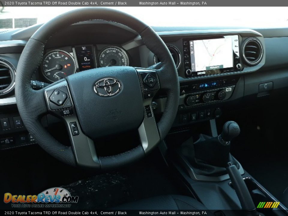 2020 Toyota Tacoma TRD Off Road Double Cab 4x4 Cement / Black Photo #3